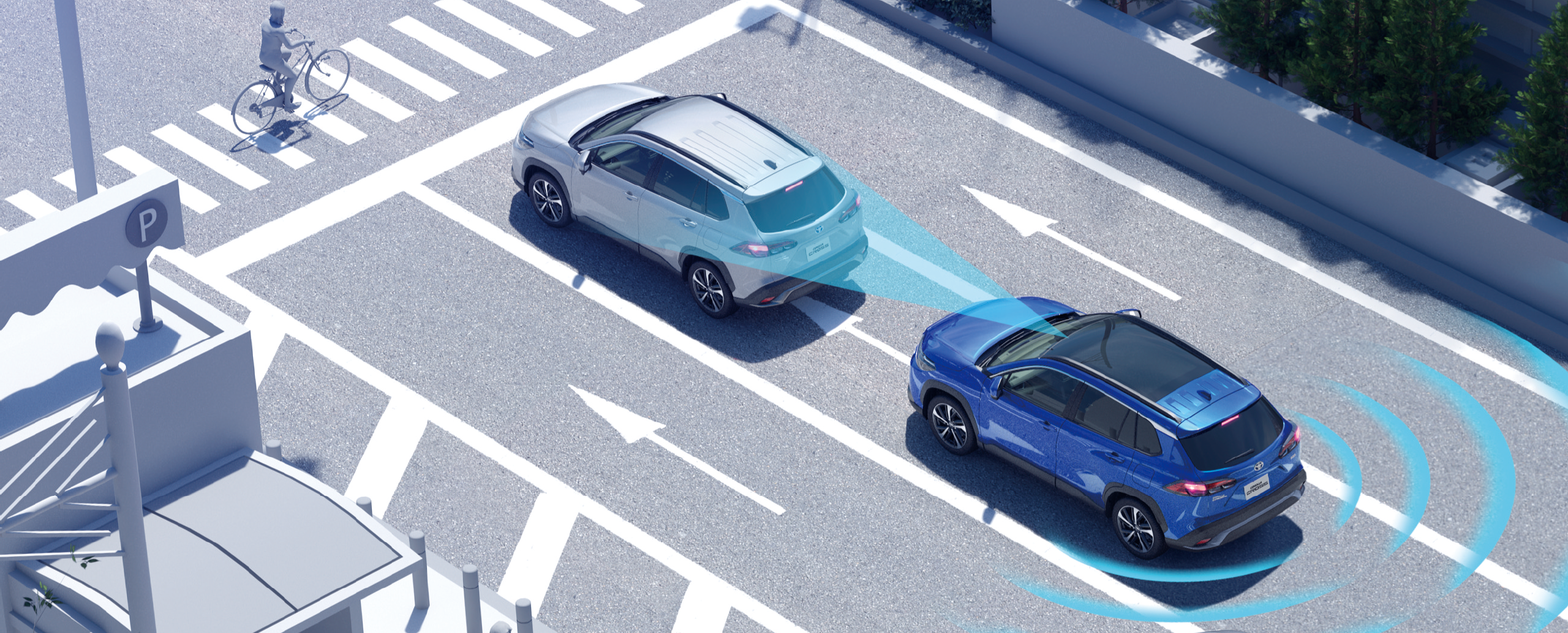 カローラクロス Toyota Safety Sense イメージ