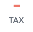 袋にTAXと書かれたイラスト