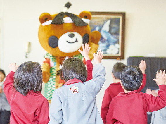 くまるの交通安全教室のイメージ