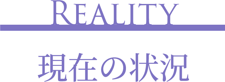 REALITY 現在の状況