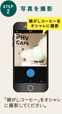 写真を撮影