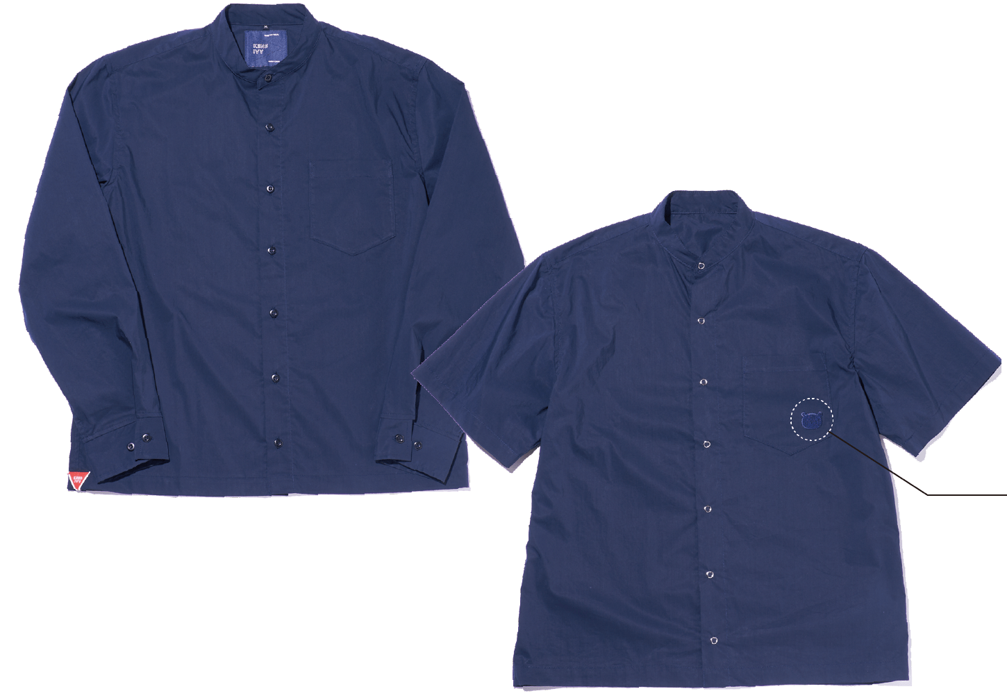 Long sleeve shirt-Short sleeve shirtイメージ