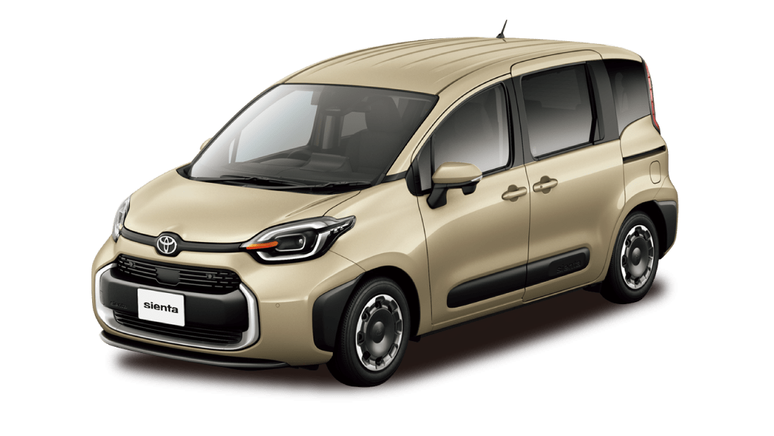 新型シエンタ（ベージュ〈4V6〉）のイメージ