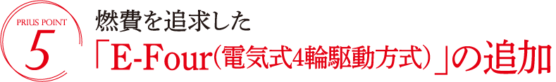 “プリウス”の名にふさわしい「充実の先進・安全装備」