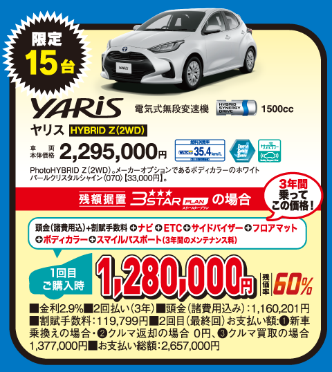 ヤリス