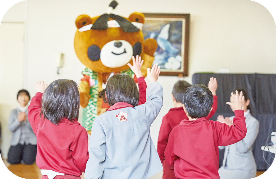 くまるの交通安全教室イメージ写真